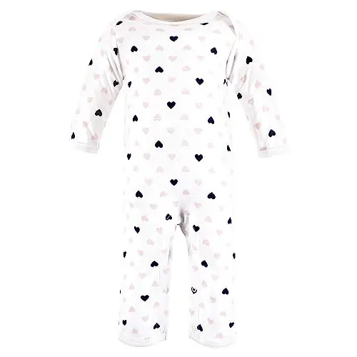 Hudson Baby baby-girls Cotton Coveralls - 5