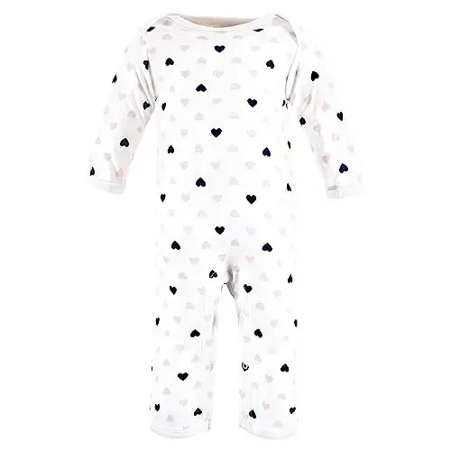 Hudson Baby baby-girls Cotton Coveralls - 5