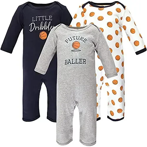 Hudson Baby unisex-child Cotton Coveralls - HUDSON BABY
