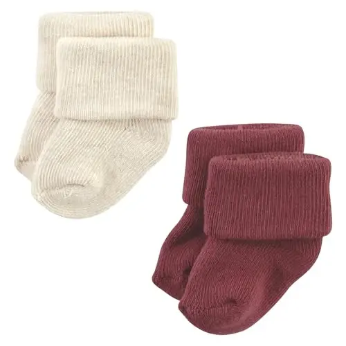 Hudson Baby Baby 8-pack Cotton Rich Newborn and Terry Socks - 5