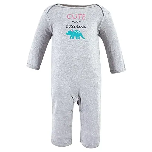 Hudson Baby baby-girls Cotton Coveralls - 3