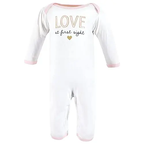 Hudson Baby baby-girls Cotton Coveralls - 4