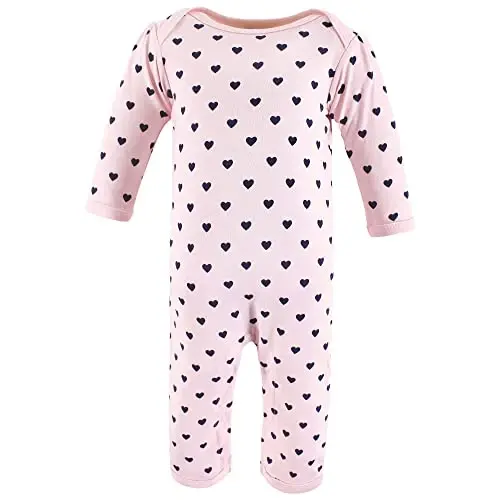 Hudson Baby baby-girls Cotton Coveralls - 5