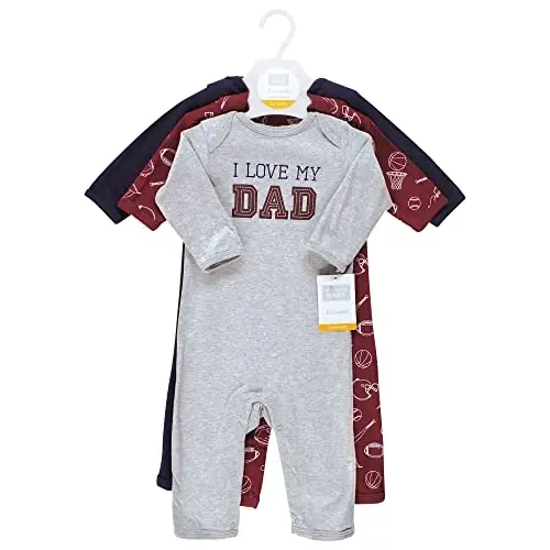 Hudson Baby baby-girls Cotton Coveralls - HUDSON BABY (1)