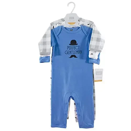 Hudson Baby baby-girls Cotton Coveralls - MODAZONE (1)