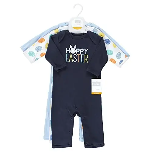 Hudson Baby baby-girls Cotton Coveralls - HUDSON BABY (1)