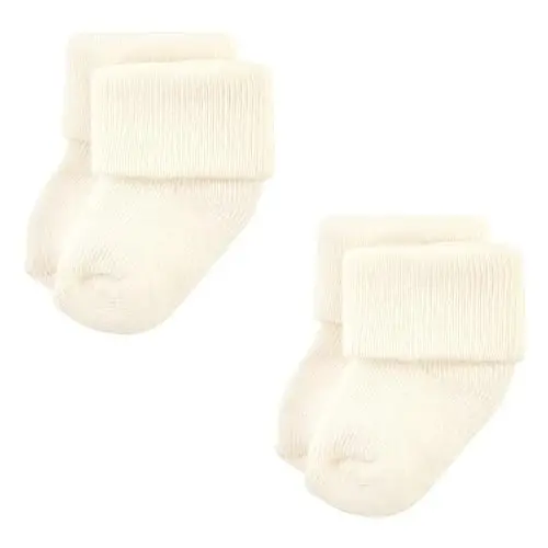 Hudson Baby Baby Girls' Cotton Rich Newborn and Terry Socks - 5
