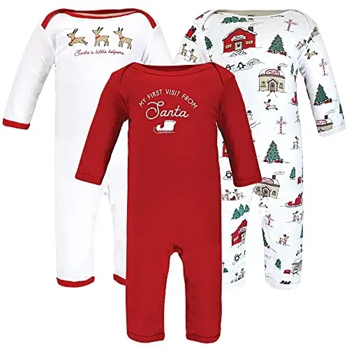 Hudson Baby unisex-child Cotton Coveralls - HUDSON BABY