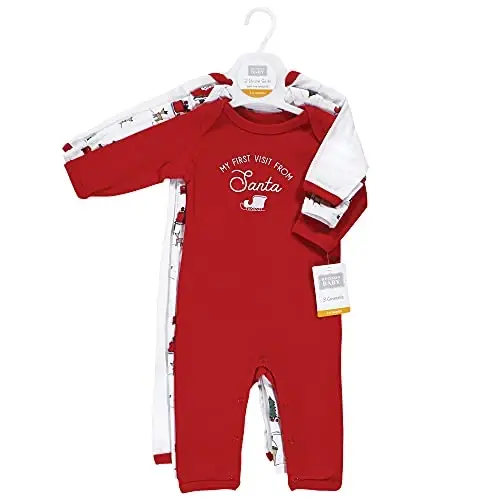 Hudson Baby unisex-child Cotton Coveralls - HUDSON BABY (1)