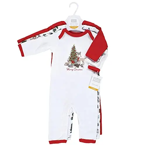 Hudson Baby unisex-child Cotton Coveralls - HUDSON BABY (1)