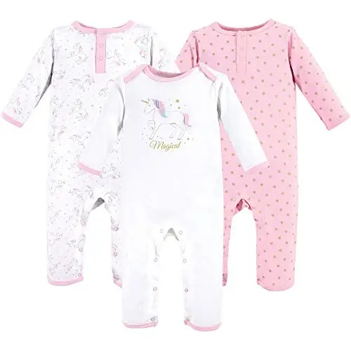 Hudson Baby üniseks çocuk pamuklu tulumları - 1