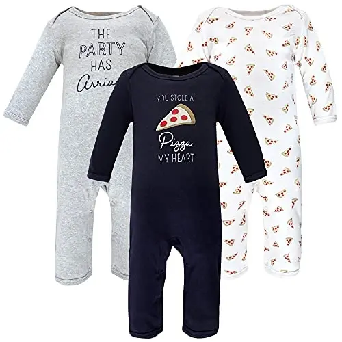 Hudson Baby üniseks çocuk pamuklu tulumları 