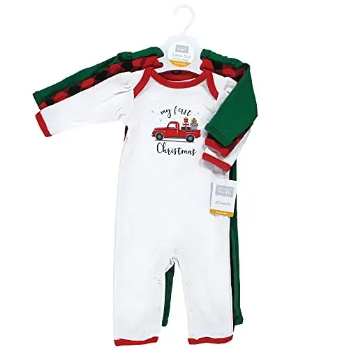 Hudson Baby унисекс-детский хлопковый комбинезон - 2