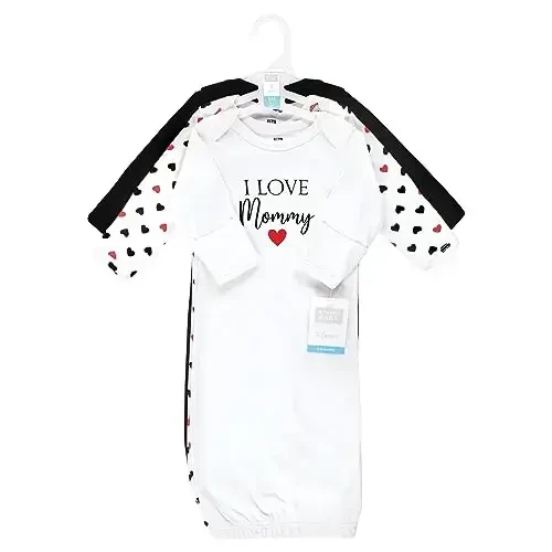 Hudson Baby Unisex Baby Cotton Gowns - 2