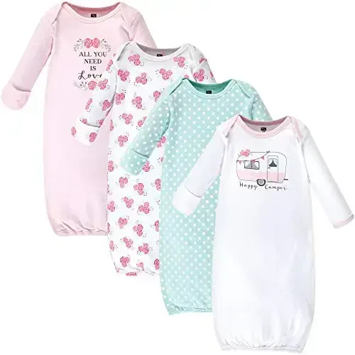 Hudson Baby unisex-baby Cotton Gowns 