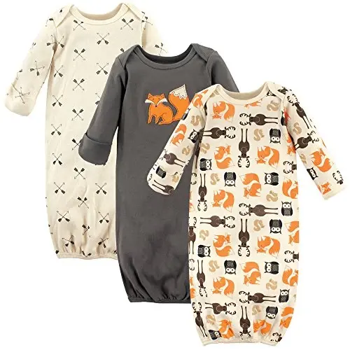 Hudson Baby unisex-baby Cotton Gowns 