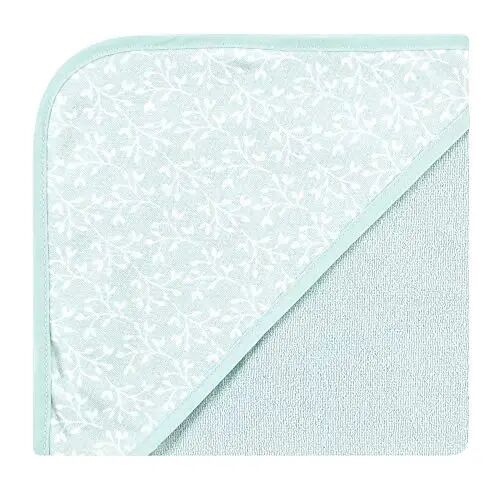 Hudson Baby Unisex Baby Cotton Rich Hooded Towels, Enchanted Forest, One Size - Hudson Baby (1)
