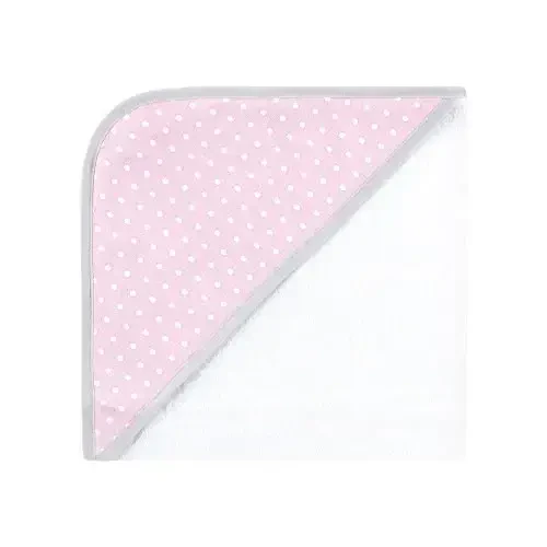 Hudson Baby Unisex Baby Cotton Rich Hooded Towels, Floral Pretty Elephant, One Size - 5