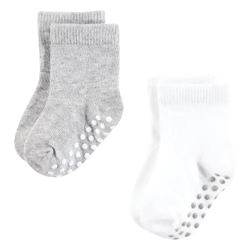Hudson Baby Unisex Baby Cotton Rich Newborn and Terry Socks - 3