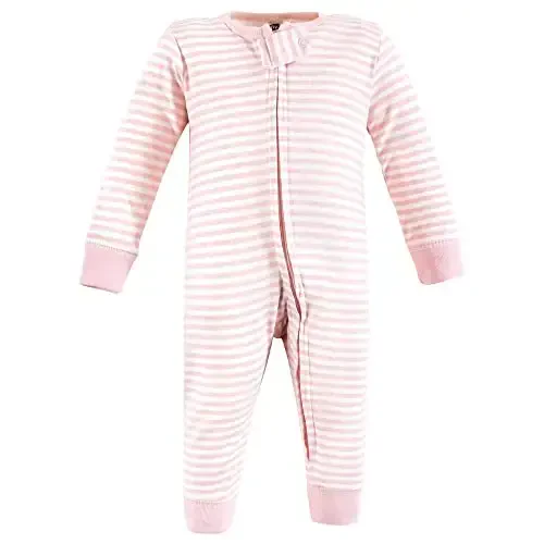 Hudson Baby Unisex Baby Cotton Sleep and Play - 5