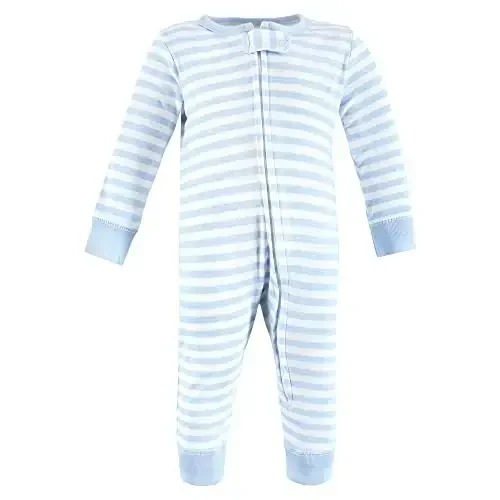 Hudson Baby Unisex Baby Cotton Sleep and Play - 4