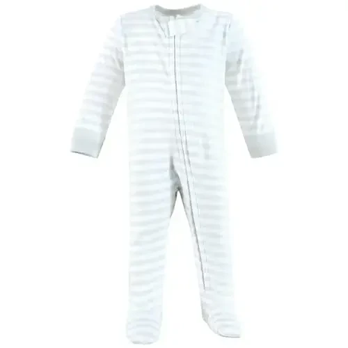 Hudson Baby Unisex Baby Cotton Sleep and Play - 4