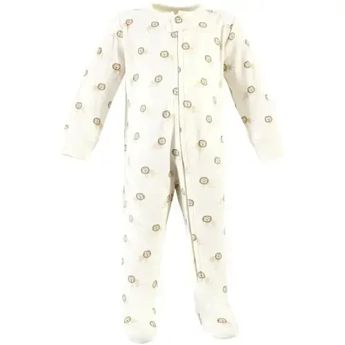 Hudson Baby Unisex Baby Cotton Sleep and Play - 5