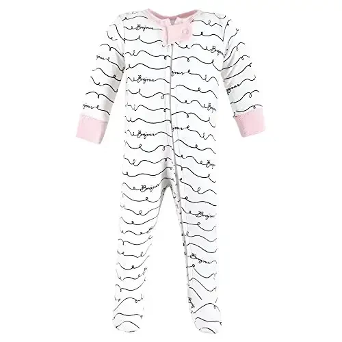 Hudson Baby Unisex Baby Cotton Sleep and Play - 5