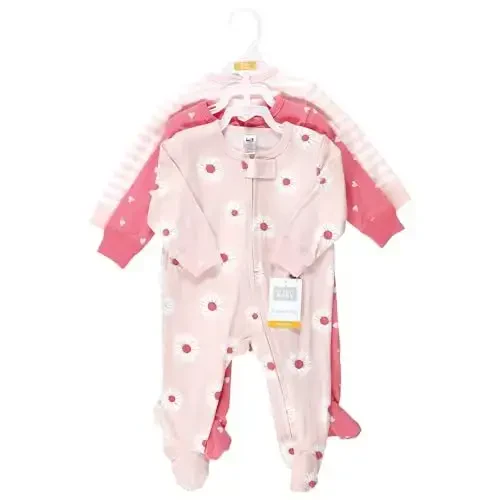 Hudson Baby Unisex Baby Cotton Sleep and Play - BABYVISION INC. (1)