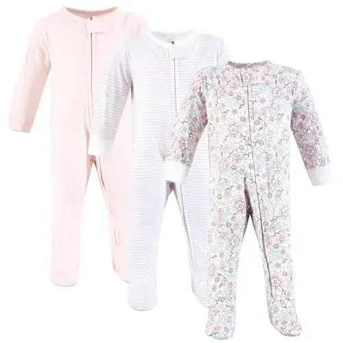 Hudson Baby Unisex Baby Cotton Sleep and Play - MODAZONE