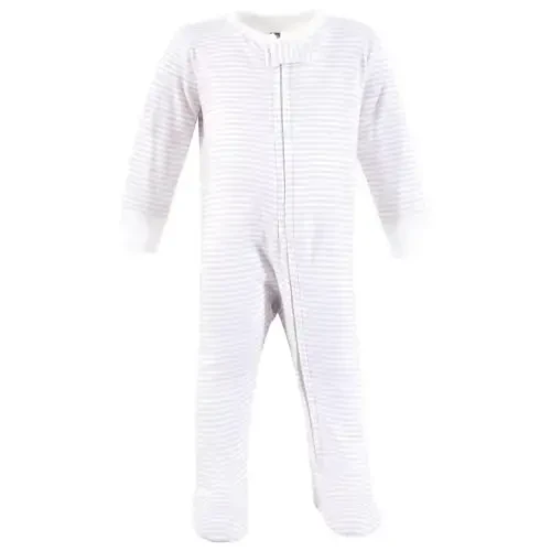 Hudson Baby Unisex Baby Cotton Sleep and Play - 4