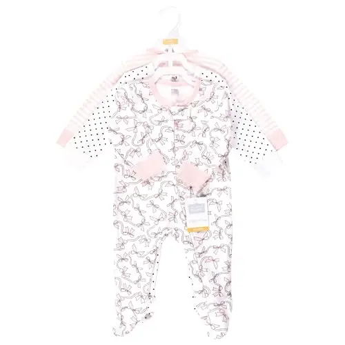 Hudson Baby Unisex Baby Cotton Sleep and Play - BABYVISION INC. (1)