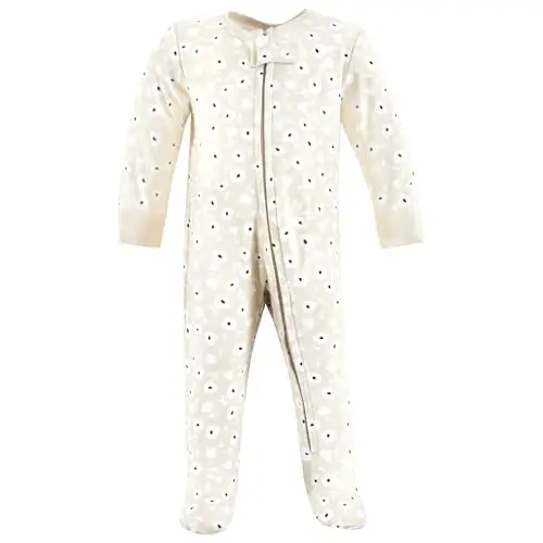 Hudson Baby Unisex Baby Cotton Sleep and Play - 3