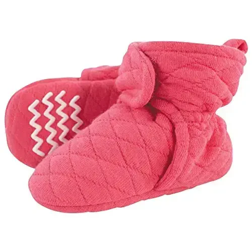 Hudson Baby Unisex Baby Quilted Booties - HUDSON BABY