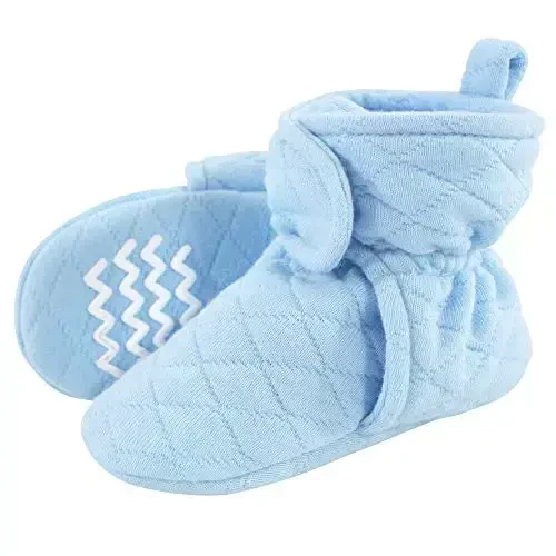 Hudson Baby Unisex Baby Quilted Booties - HUDSON BABY