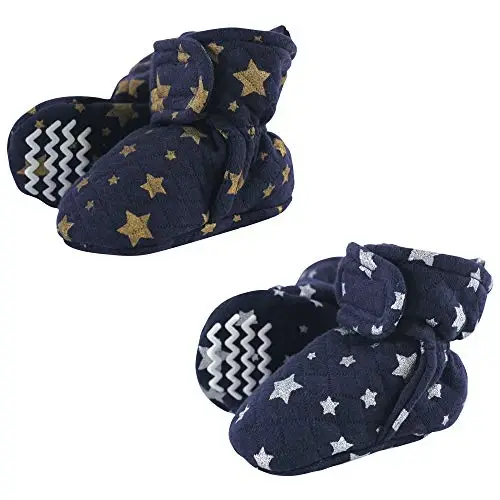 Hudson Baby Unisex Baby Quilted Booties 