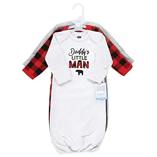 Hudson Baby unisex-baby Cotton Gowns - 2