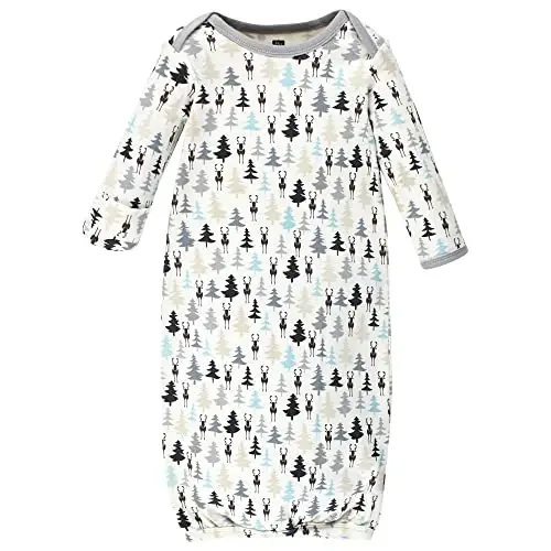 Hudson Baby unisex-baby Cotton Gowns - 5