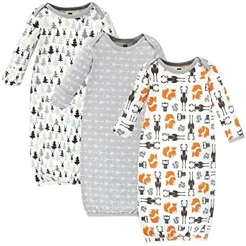 Hudson Baby unisex-baby Cotton Gowns - HUDSON