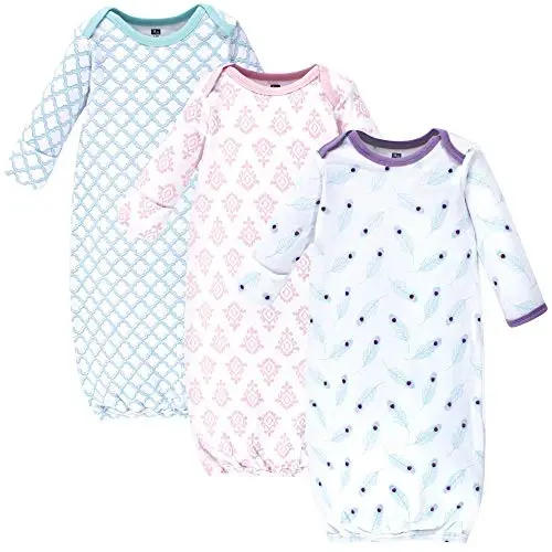 Hudson Baby Unisex Baby Cotton Gowns - 1