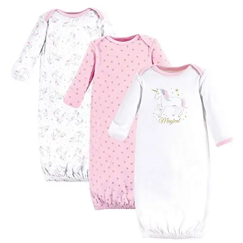 Hudson Baby Unisex Baby Cotton Gowns - 1