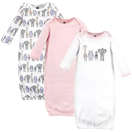 Hudson Baby unisex-baby Cotton Gowns 