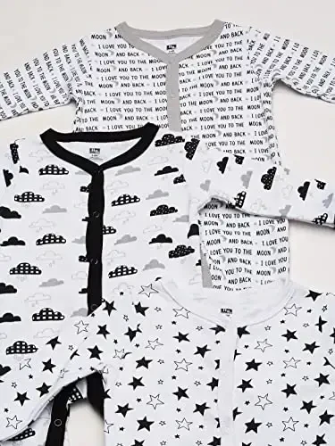 Hudson Baby Unisex Baby Cotton Sleep and Play - BABYVISION INC. (1)