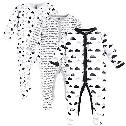 Hudson Baby Unisex Baby Cotton Sleep and Play - BABYVISION INC.