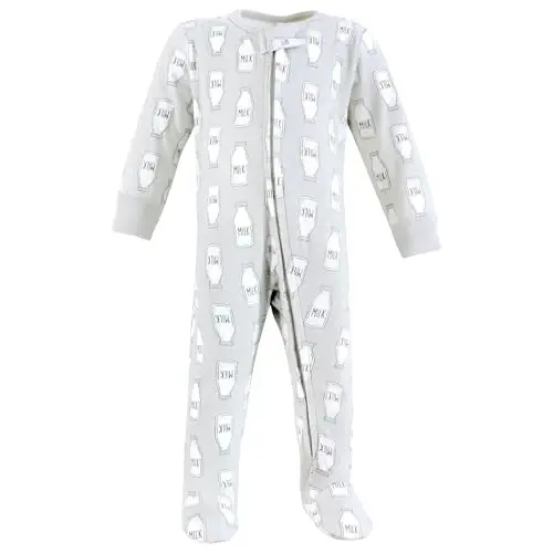 Hudson Baby Unisex Baby Cotton Sleep and Play - 5