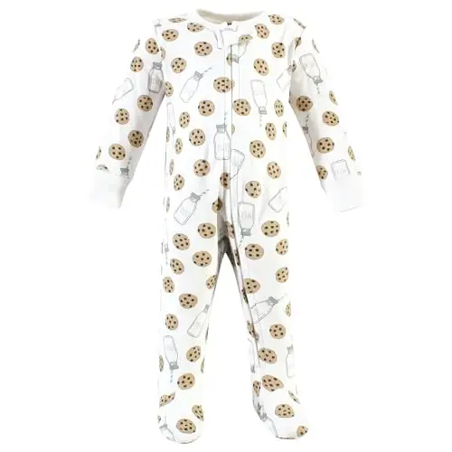 Hudson Baby Unisex Baby Cotton Sleep and Play - 3