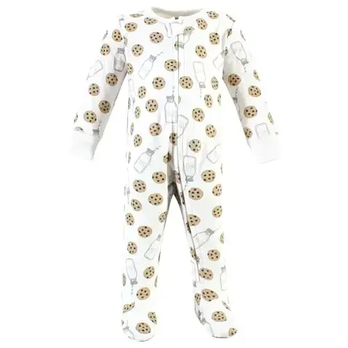 Hudson Baby Unisex Baby Cotton Sleep and Play - 3
