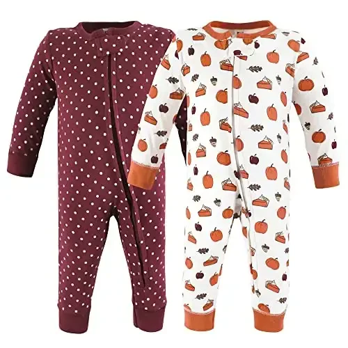 Hudson Baby Unisex Baby Cotton Sleep and Play - MODAZONE
