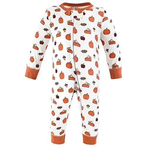 Hudson Baby Unisex Baby Cotton Sleep and Play - 3