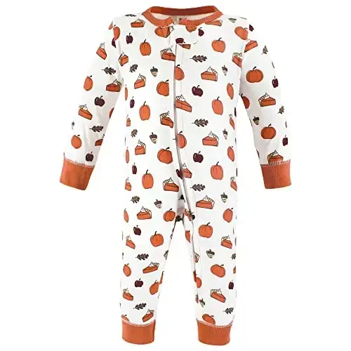 Hudson Baby Unisex Baby Cotton Sleep and Play - 3